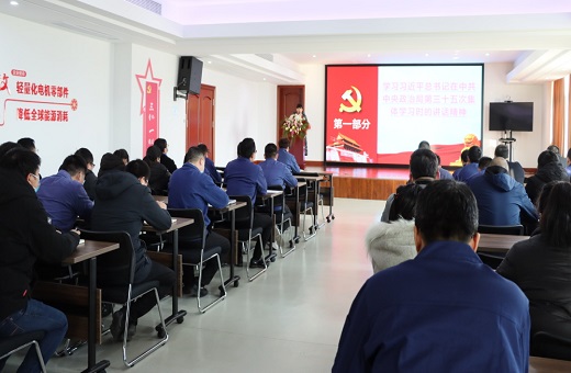 学党代会精神，强使命担当|中共长鹰尊龙凯时人生就是博党总支组织开展1月主题党日活动
